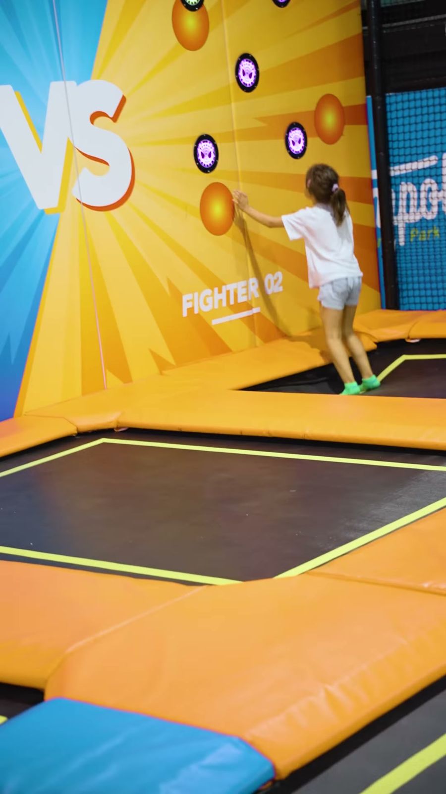 Mur interactif lumineux